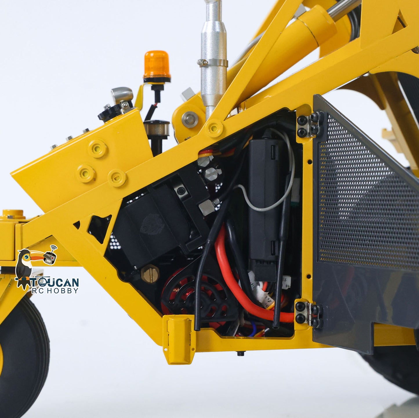 1/14 LESU AOUE 225A RC Hydraulic Log Loader Sugarcane Loader Grabber 4CH Valve Wheeled RTR Model Battery Radio