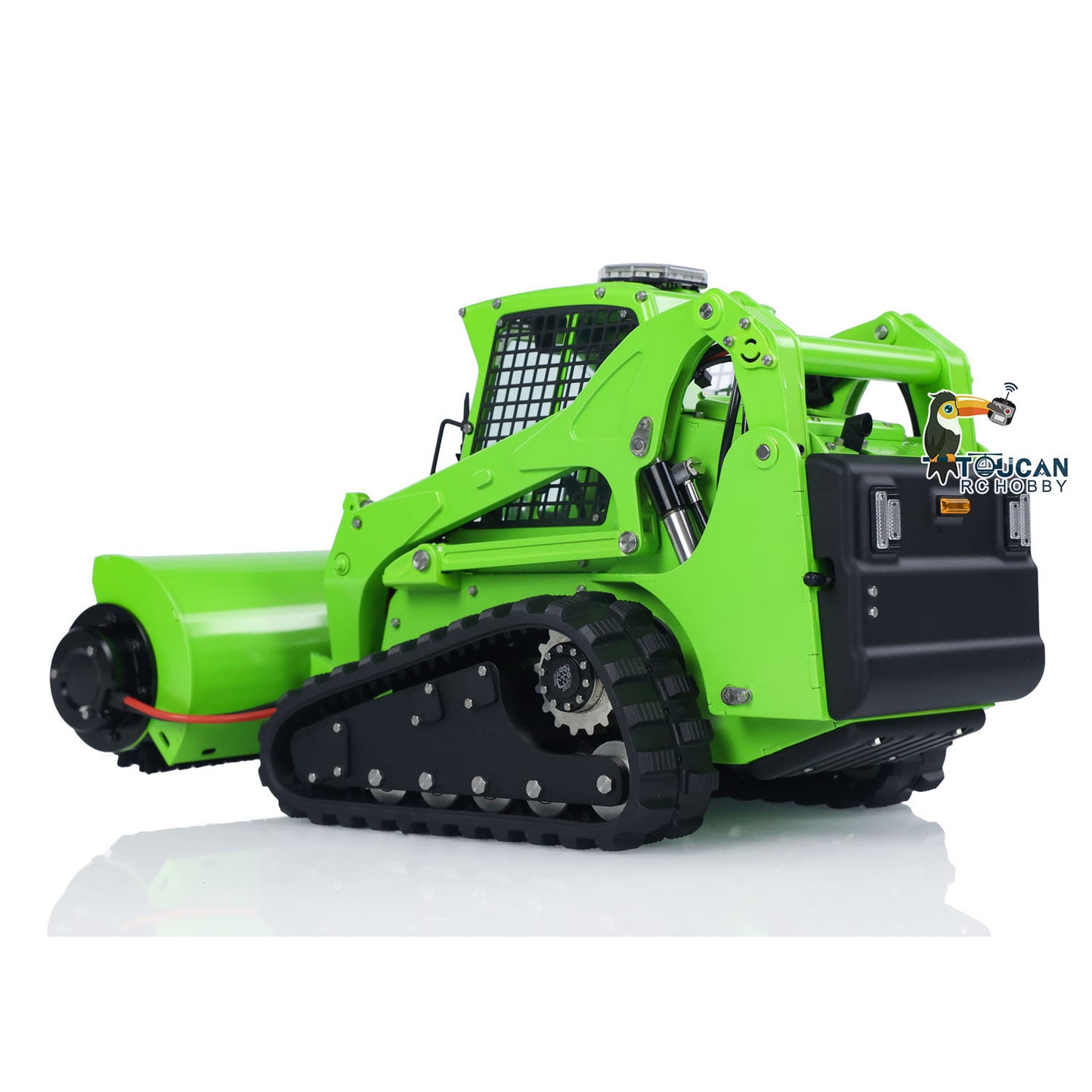 LESU 1/14 Aoue LT5 RC Hydraulic Skid-Steer Loader Electric Cleaner I6S Radio Battery RTR Remote Control Construction Car