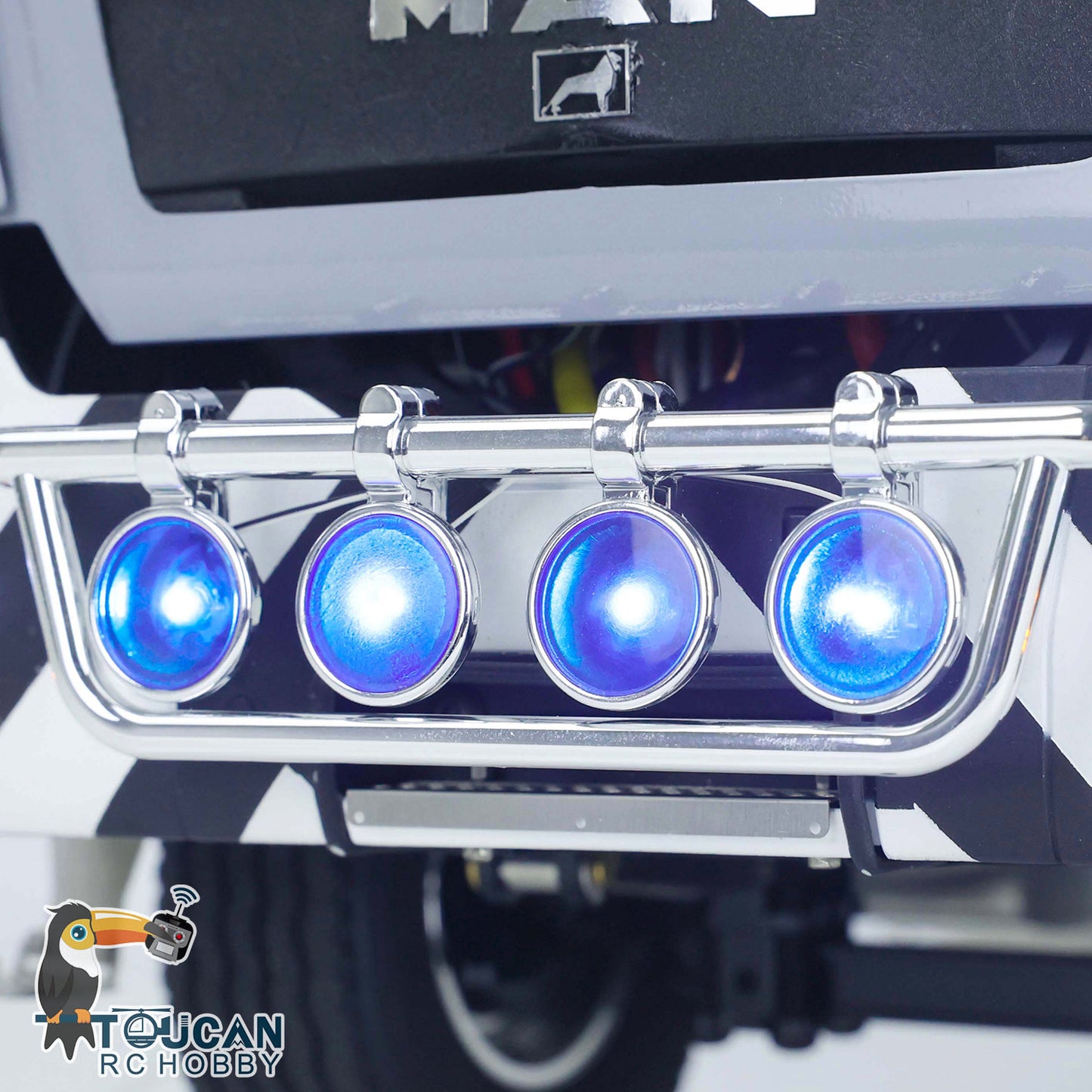 Camions tracteurs LESU RC 1:14 pour voiture TGS 4x2 RTR