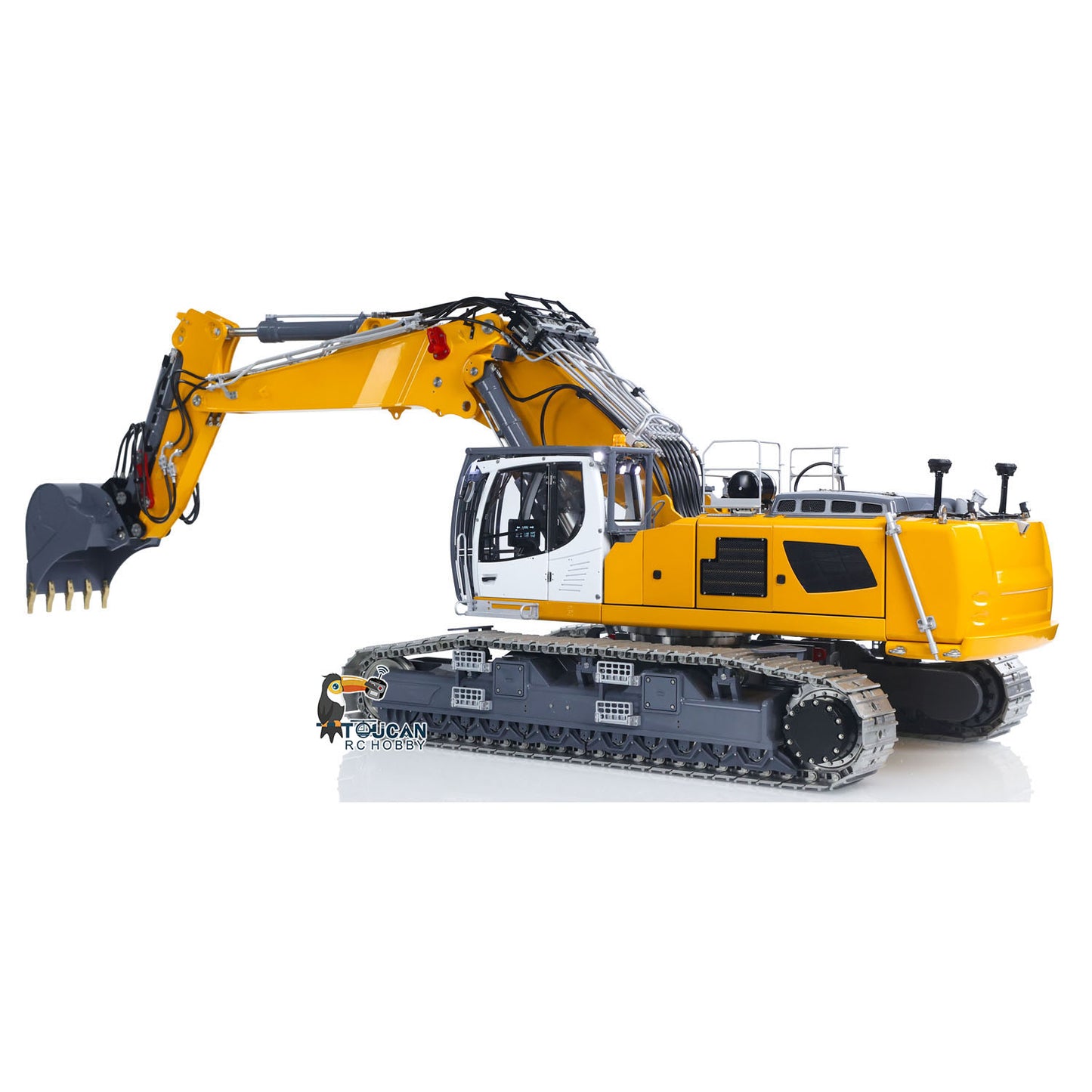 LESU 1/14 RC Full Hydraulic Excavator LR960 RTR Digger Frsky XE Radio Battery Without Sound System