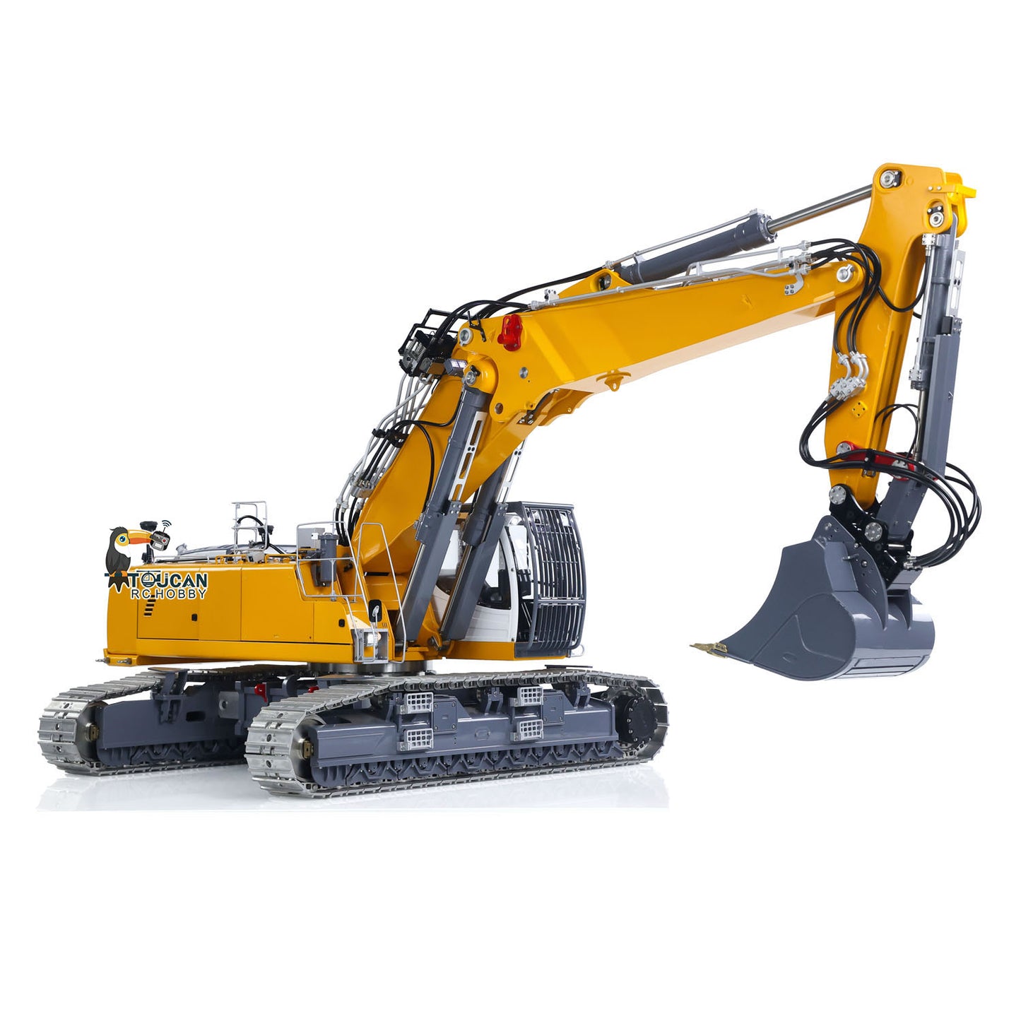 LESU 1/14 RC Full Hydraulic Excavator LR960 RTR Digger Frsky XE Radio Battery Without Sound System