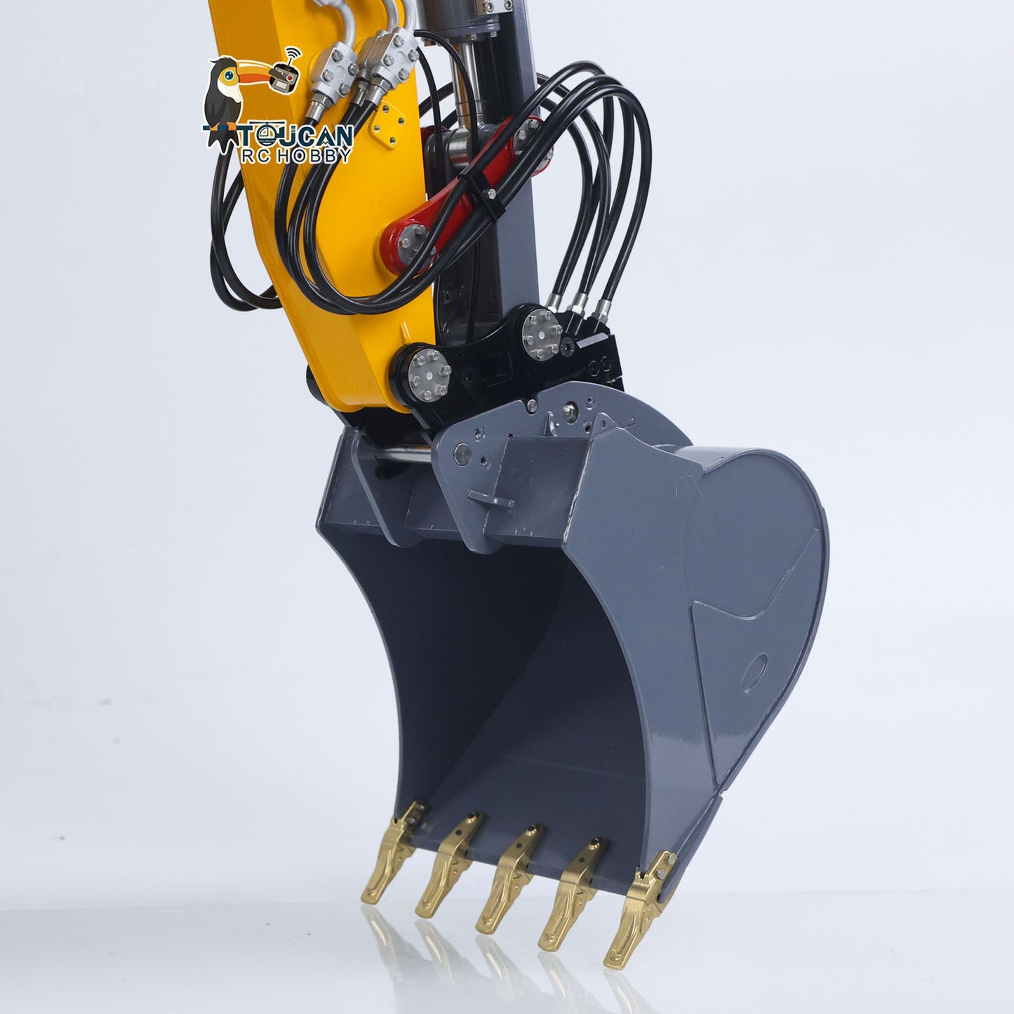 LESU 1/14 RC Full Hydraulic Excavator LR960 RTR Digger Frsky XE Radio Battery Without Sound System