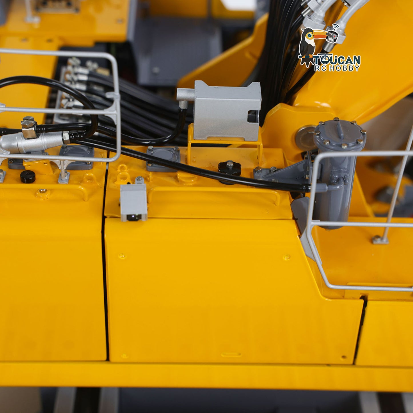 LESU 1/14 RC Full Hydraulic Excavator LR960 RTR Digger Frsky XE Radio Battery Without Sound System