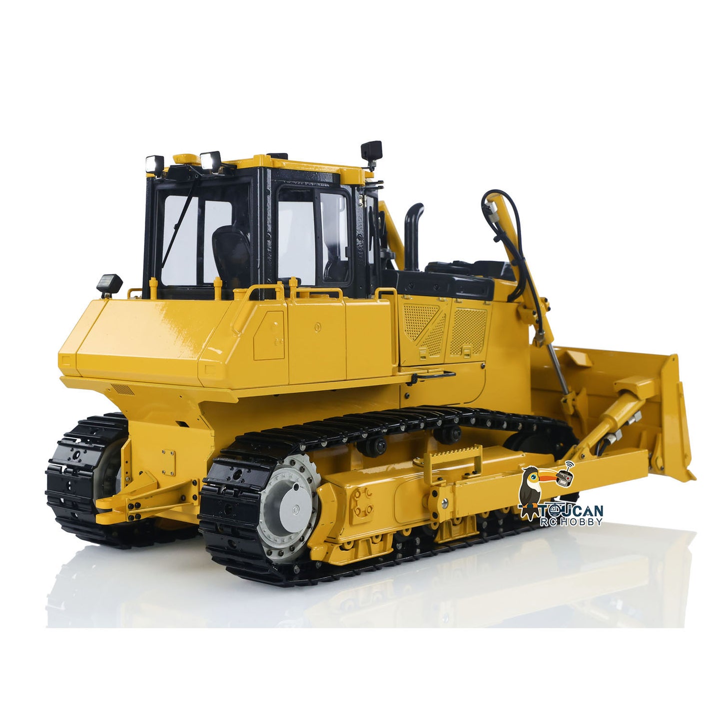 1/12 RC Metal Hydraulic Bulldozer D65EX Radio Controlled Heavy Machine Model RTR Construction Car I6S