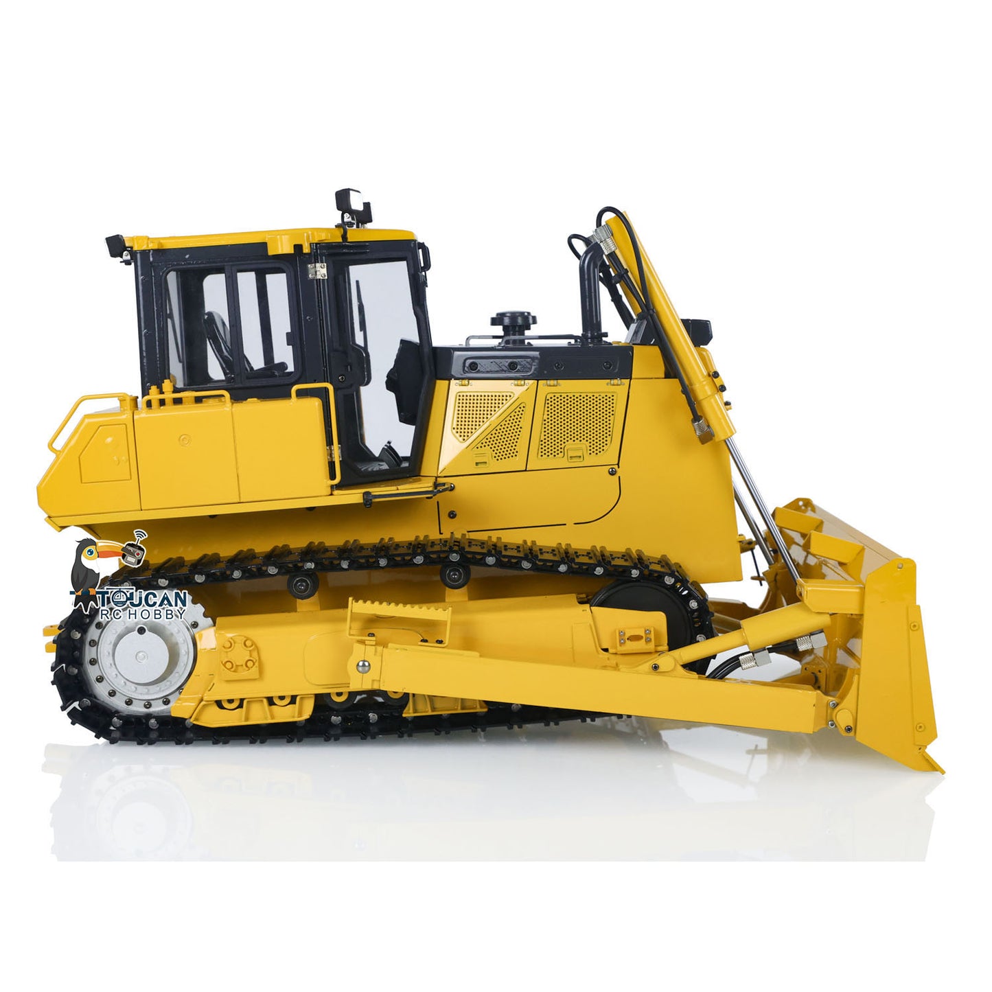 1/12 RC Metal Hydraulic Bulldozer D65EX Radio Controlled Heavy Machine Model RTR Construction Car I6S