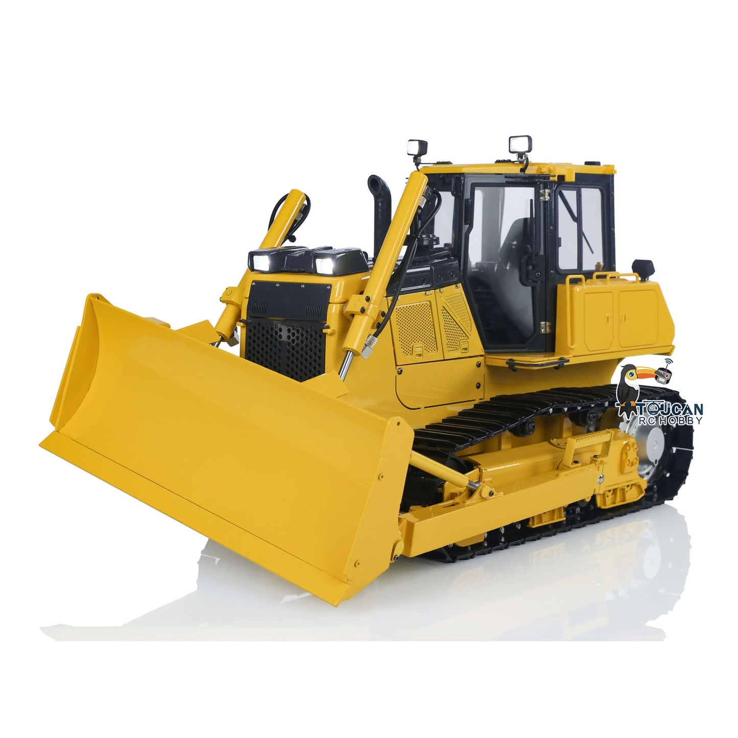 1/12 RC Metal Hydraulic Bulldozer D65EX Radio Controlled Heavy Machine Model RTR Construction Car I6S