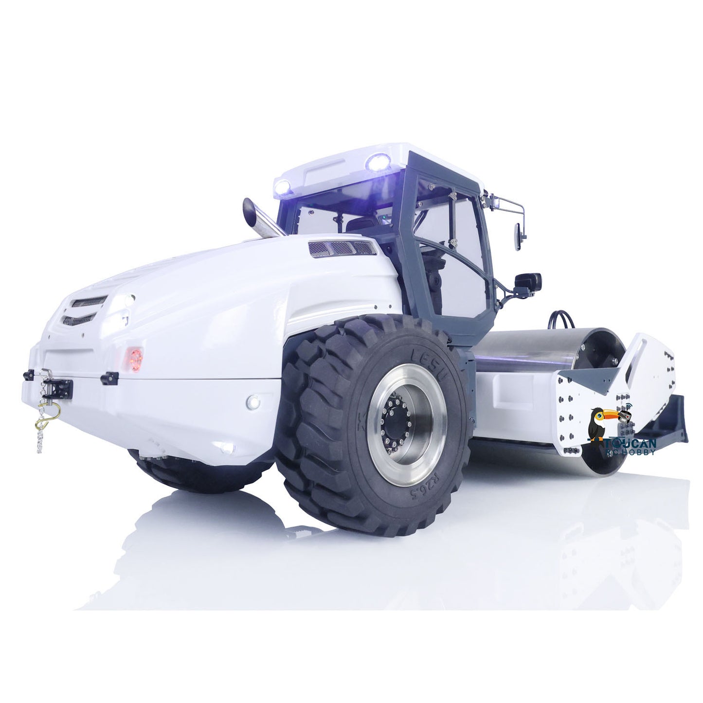 LESU 1/14 Rouleau compresseur hydraulique Aoue-H13i Metal PNP RC A0009