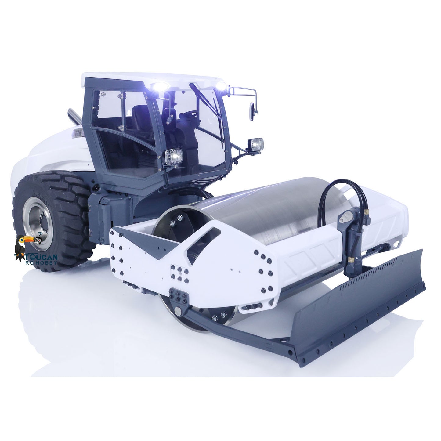 LESU 1/14 Rouleau compresseur hydraulique Aoue-H13i Metal PNP RC A0009