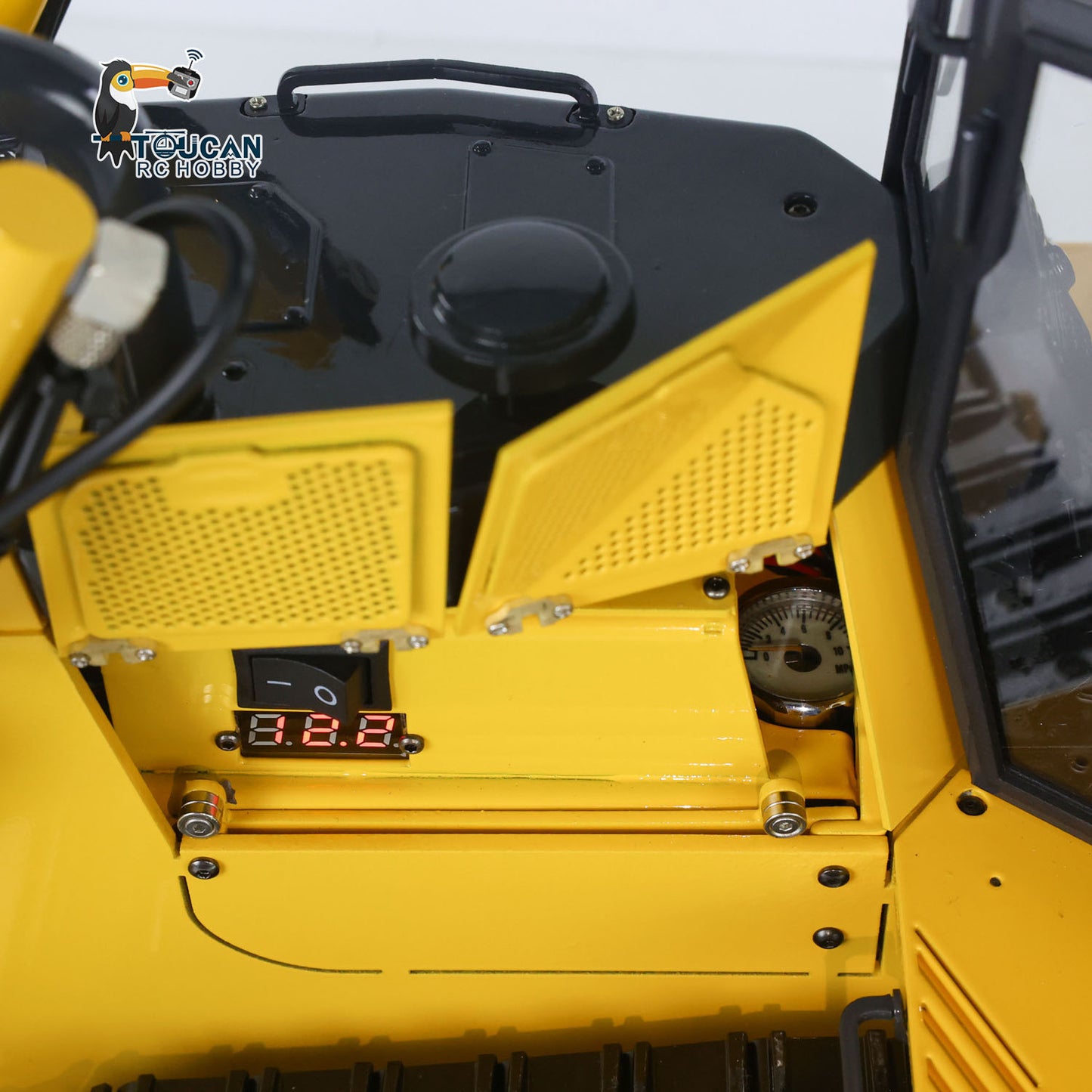 1/12 RC Metal Hydraulic Bulldozer D65EX Radio Controlled Heavy Machine Model RTR Construction Car I6S