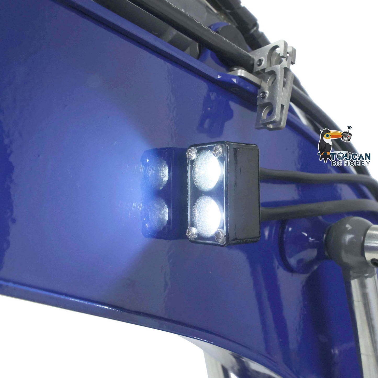 EN STOCK XDRC 945 Pelle sur chenilles hydraulique RC PNP en métal 1/14