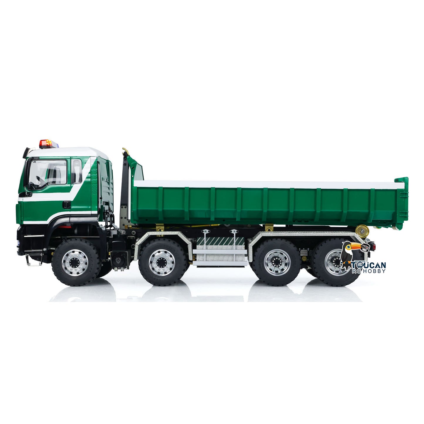 LESU 8x8 1/14 RC Camion à benne basculante hydraulique RTR Radio Control Voitures à benne basculante complète Lumières Sons