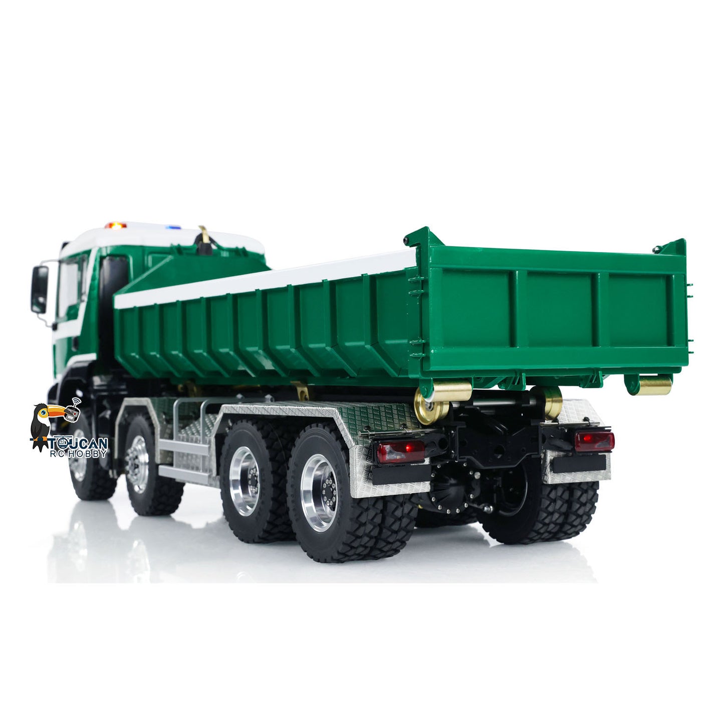 LESU 8x8 1/14 RC Camion à benne basculante hydraulique RTR Radio Control Voitures à benne basculante complète Lumières Sons