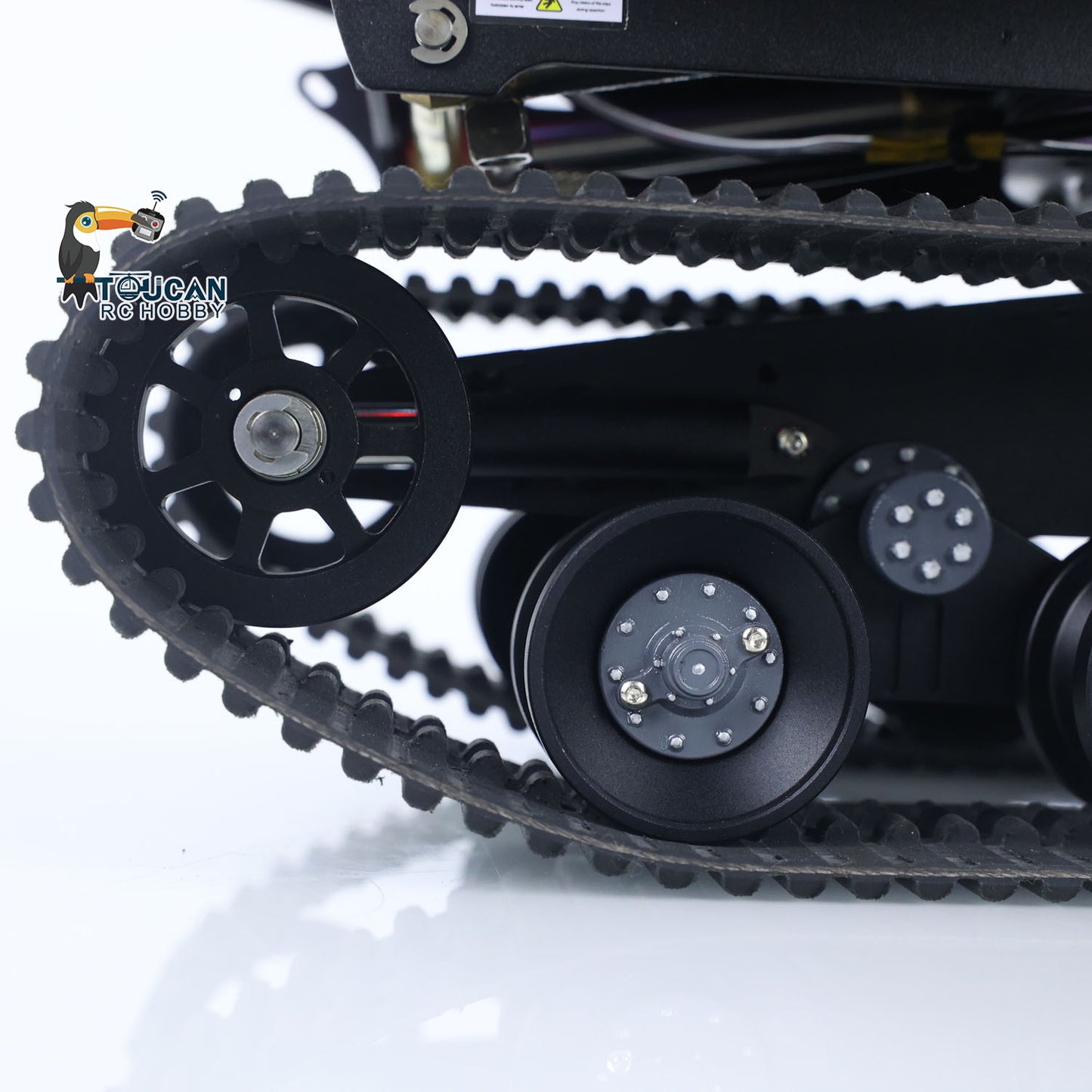 US STOCK Metal 1/14 RC Hydraulic Crawler Dump Truck T14R Radio Controlled Tracked Tipper RTR Construction Vehicle ST8 Light Sound Battery