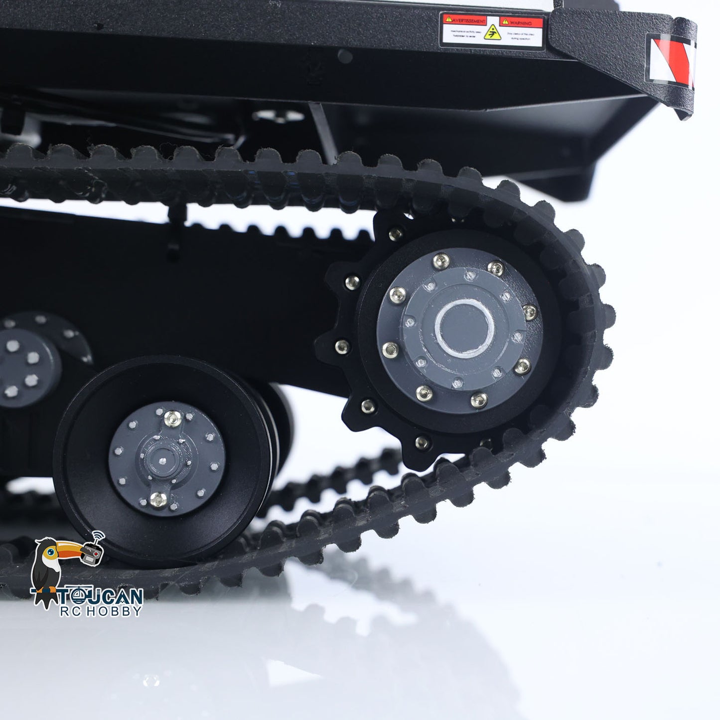 US STOCK Metal 1/14 RC Hydraulic Crawler Dump Truck T14R Radio Controlled Tracked Tipper RTR Construction Vehicle ST8 Light Sound Battery