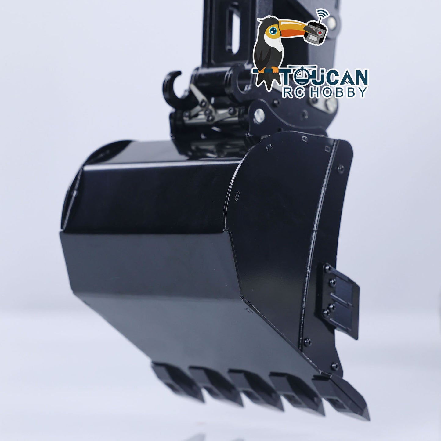 MTM 1/14 EC380 RC 2 Arms Metal Hydraulic PNP Tracked Excavator Digger With Ripper Grab