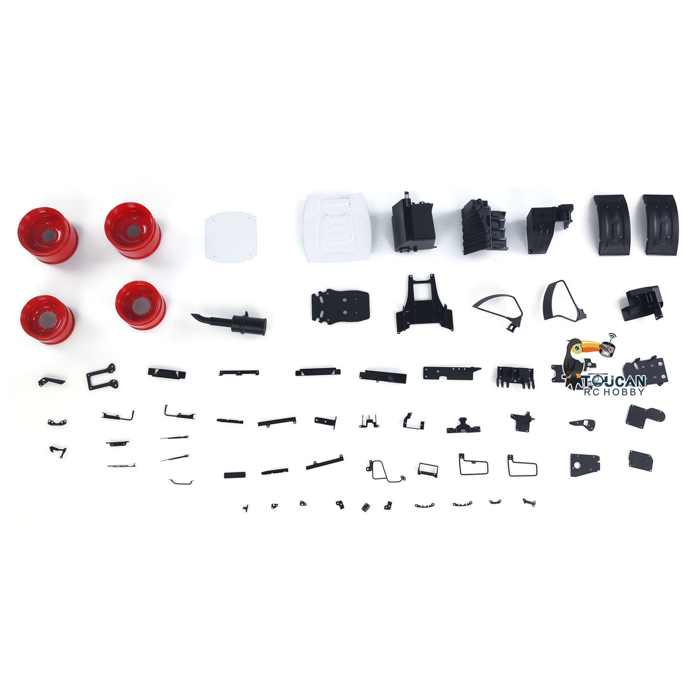 LESU AOUE 1050 1/14 4*4 Métal Hydraulique RC Tracteur Radiocommandé Voiture KIT/PNP/RTR Versions Optionnelles