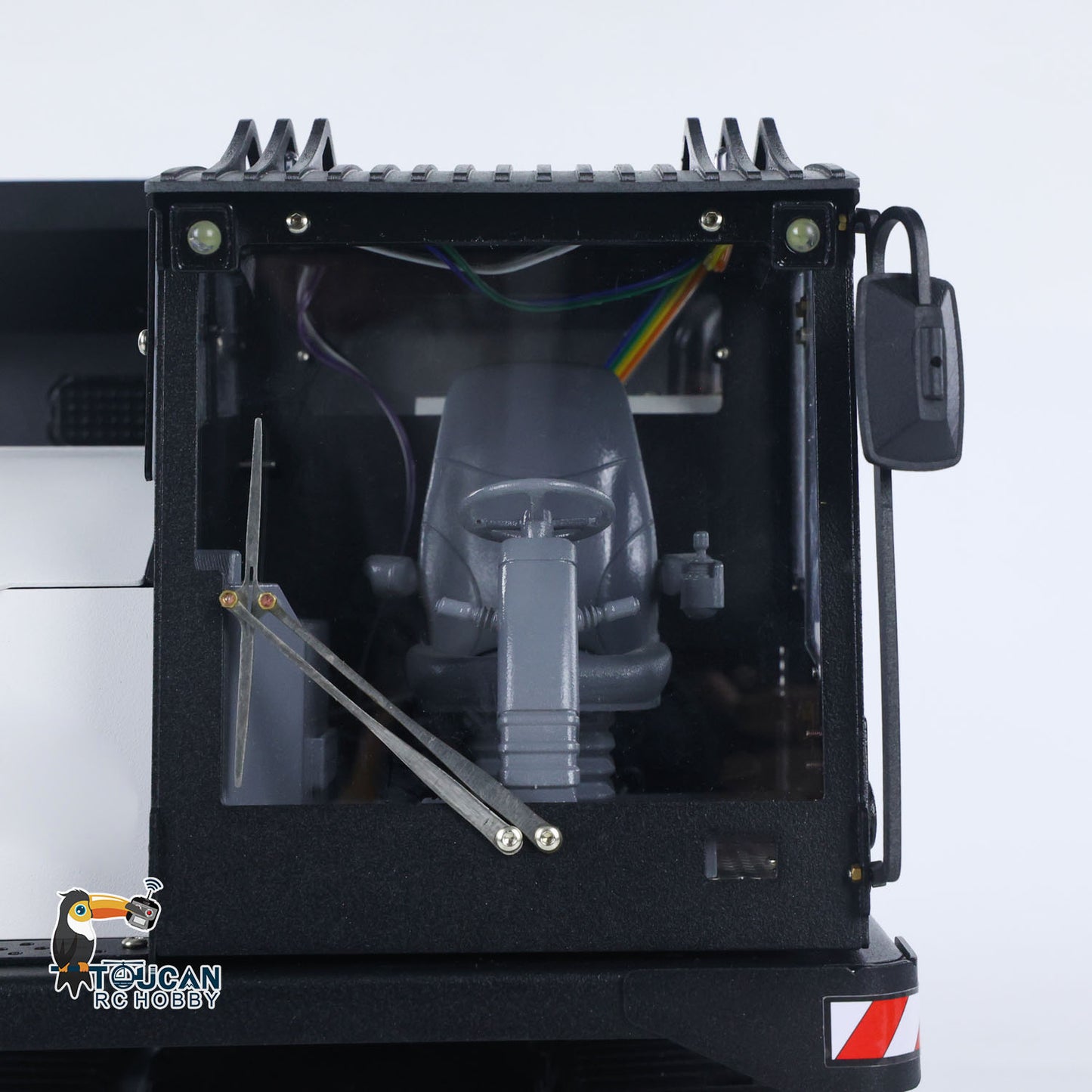 1/14 RC Hydraulic Crawler Dump Truck T14R Metal Tracked Tipper RTR Construction Machine Flysky ST8 Radio Light Sound Battery