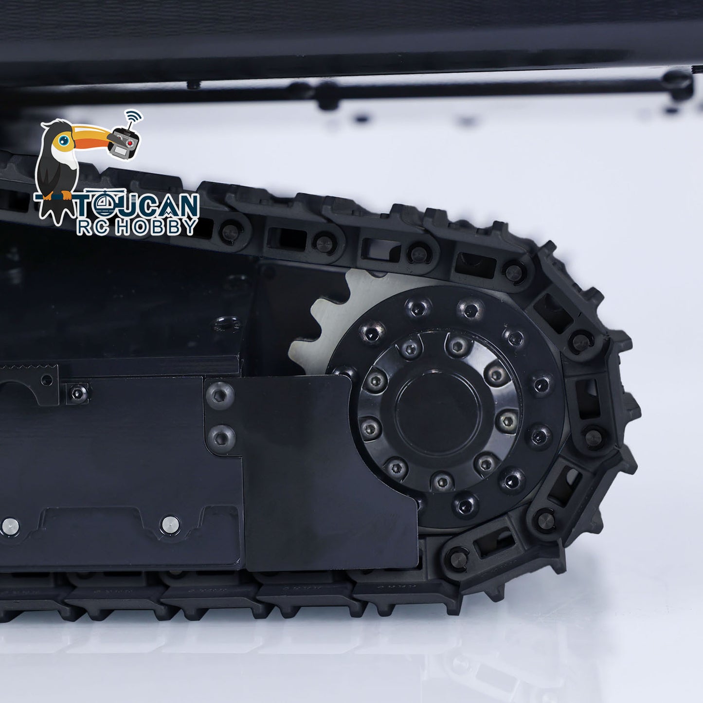 MTM 1/14 EC380 RC 2 Arms PNP Metal Hydraulic Tracked Excavator Digger With Ripper Tiltable Bucket