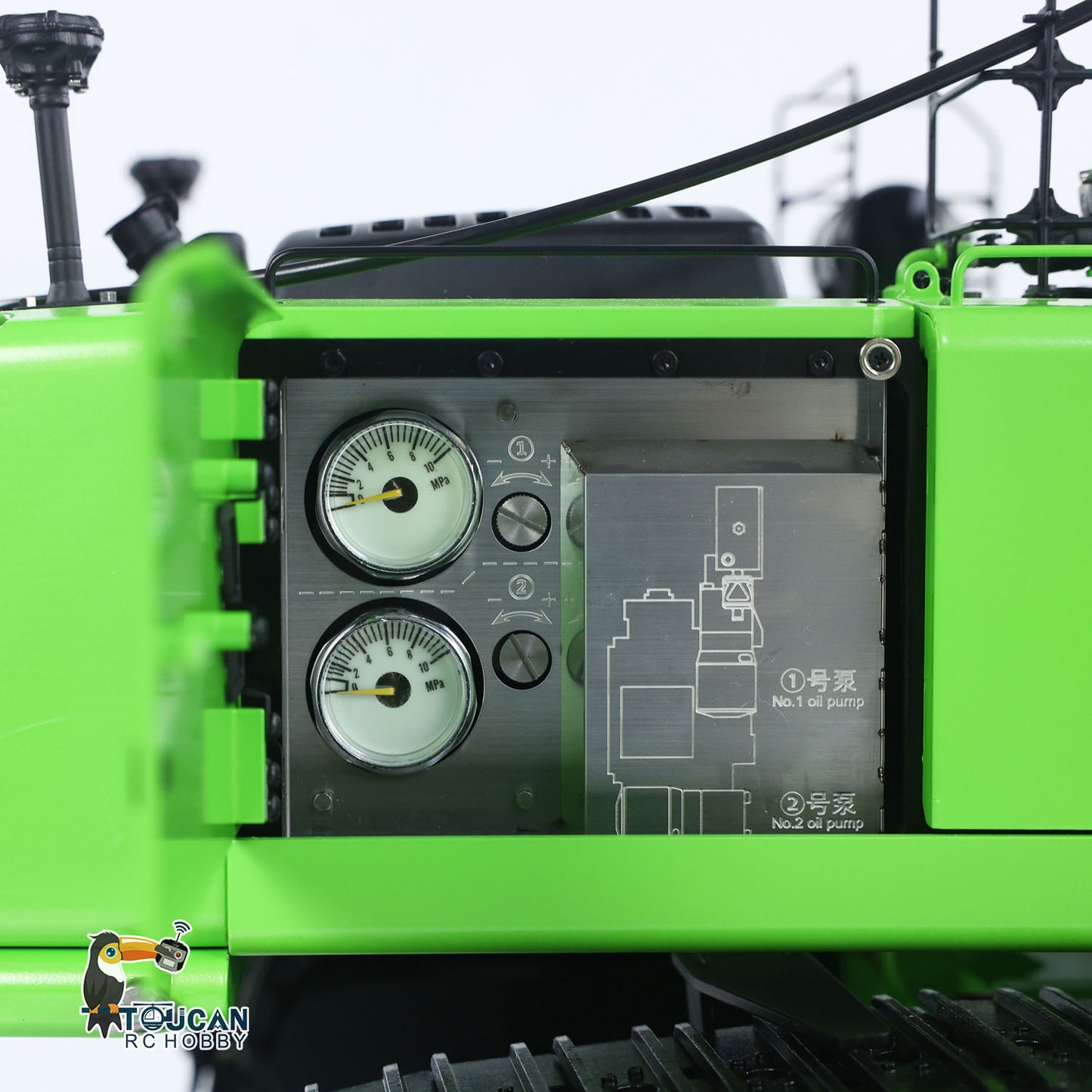 LESU LR960 Digger 1/14 RC Full Hydraulic Excavator Battery Construction Vehicle