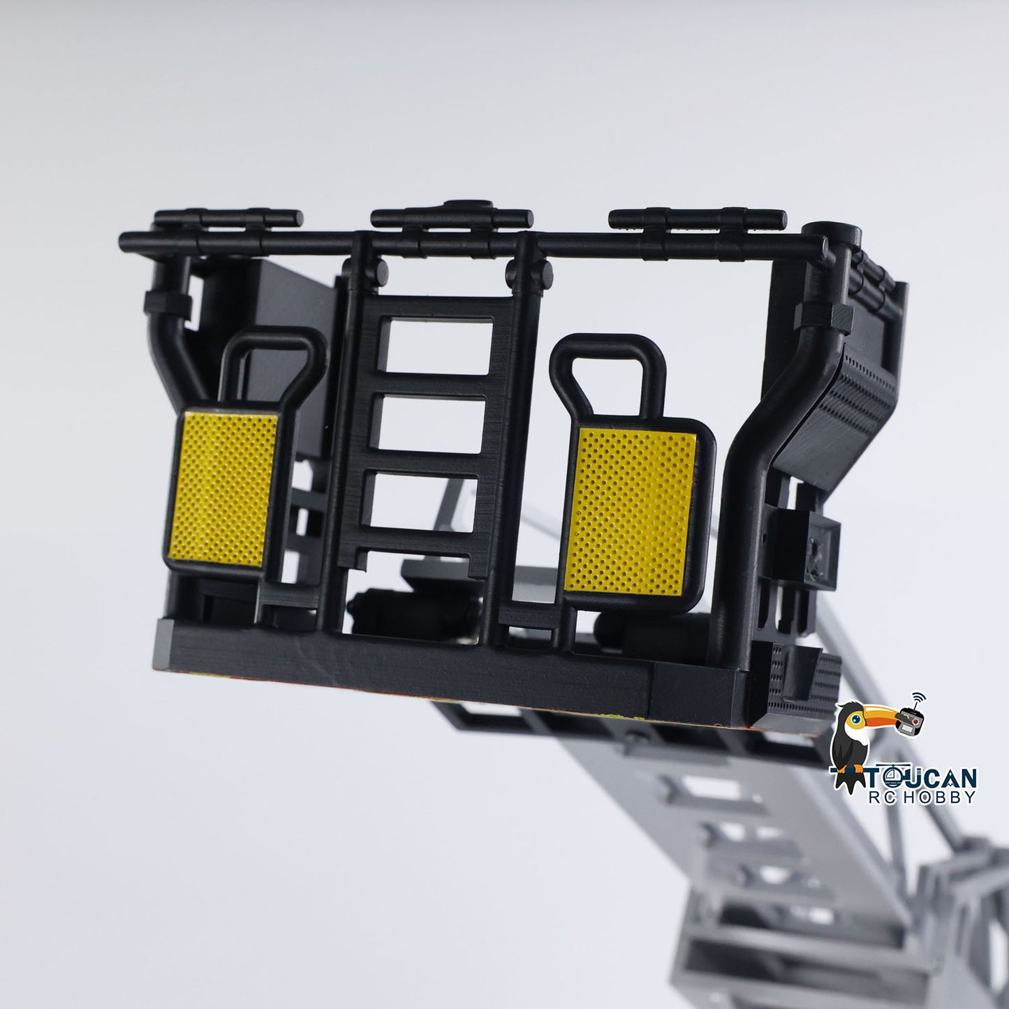 1/14 4X2 Metal Chassis Electric Lift Ladder Truck RC Fire Truck ST8 Radio 2Speed Full Metal Differential Axle