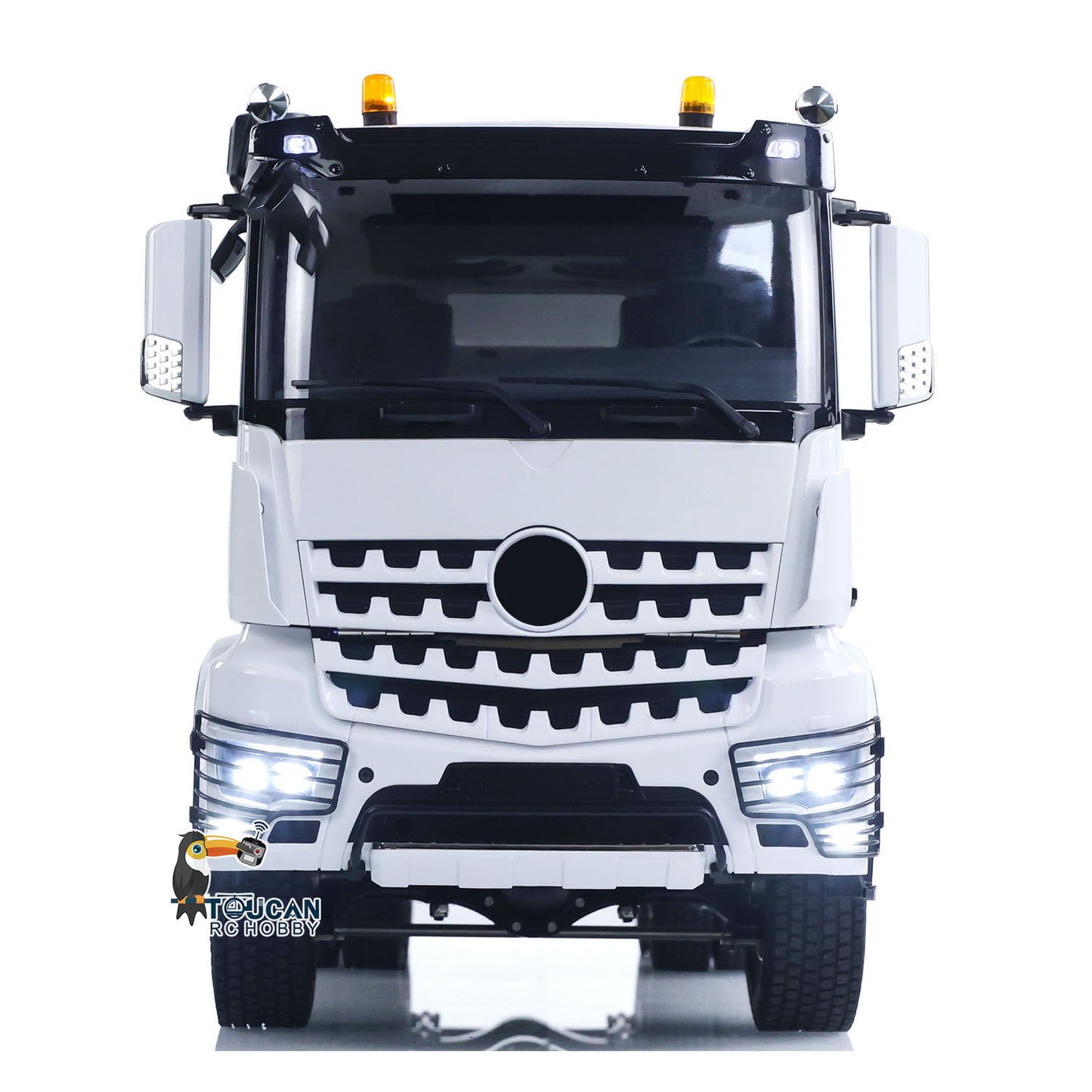 6x6 1/14 RC Hydraulic Dump Truck 3348 2025 Tipper Metal Axles Gearbox Suspension Bucket Oil Tank Light Sound