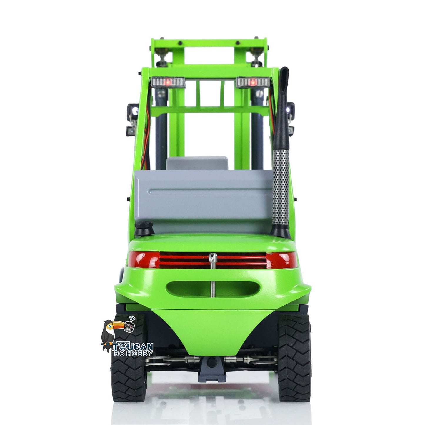 1/14 Hydraulic RC Forklift Wheeled Transfer Car Metal Construction Vehicles