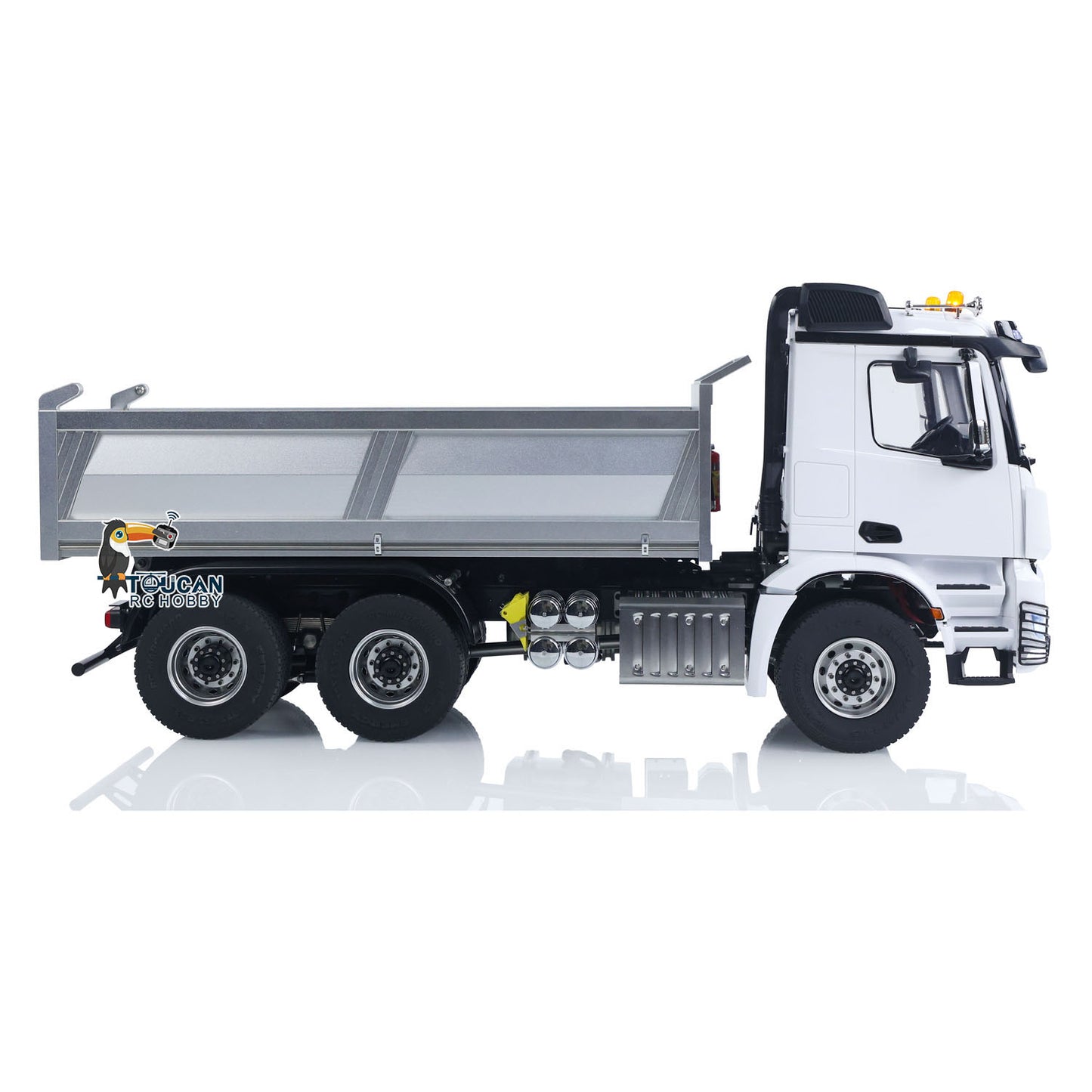 IN STOCK 6x6 1/14 RC Hydraulic Dump Truck 3348 2025 Tipper Metal Axles Gearbox Suspension Bucket Oil Tank Light Sound