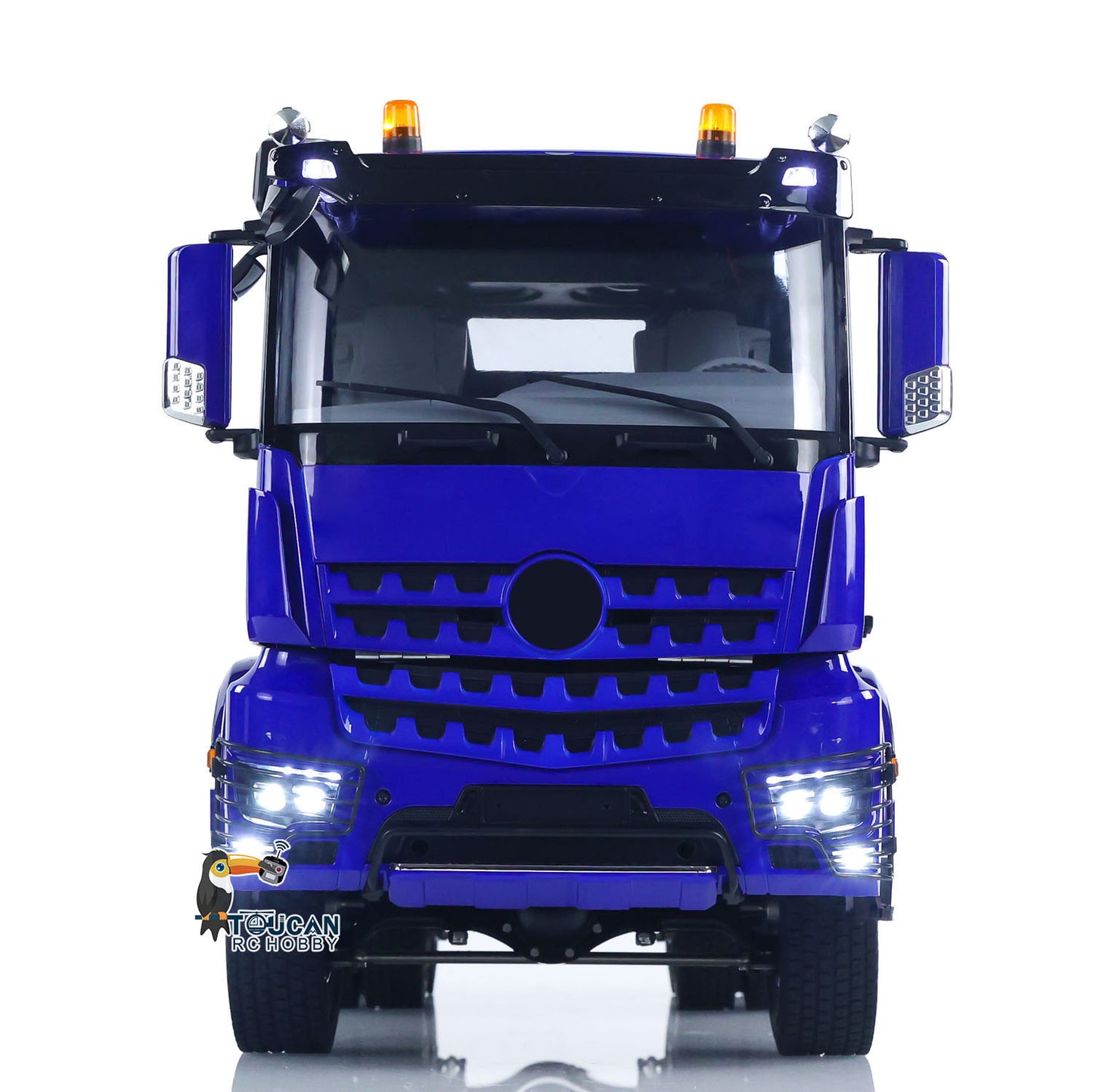 1/14 RC Tractor Truck 3363 Lorry Car Model Metal NO Lock Differential Axle 2Speed Gearbox Light Sound Radio