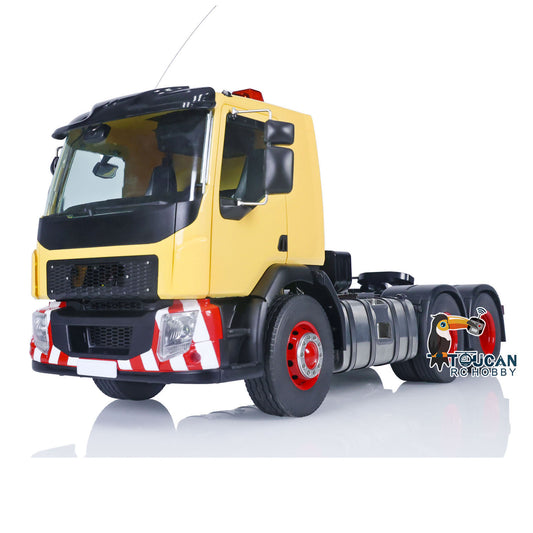 TOUCAN 1/14 6x6 RC Tractor Truck 3Axles Painted Assembled Remote Control Car Model