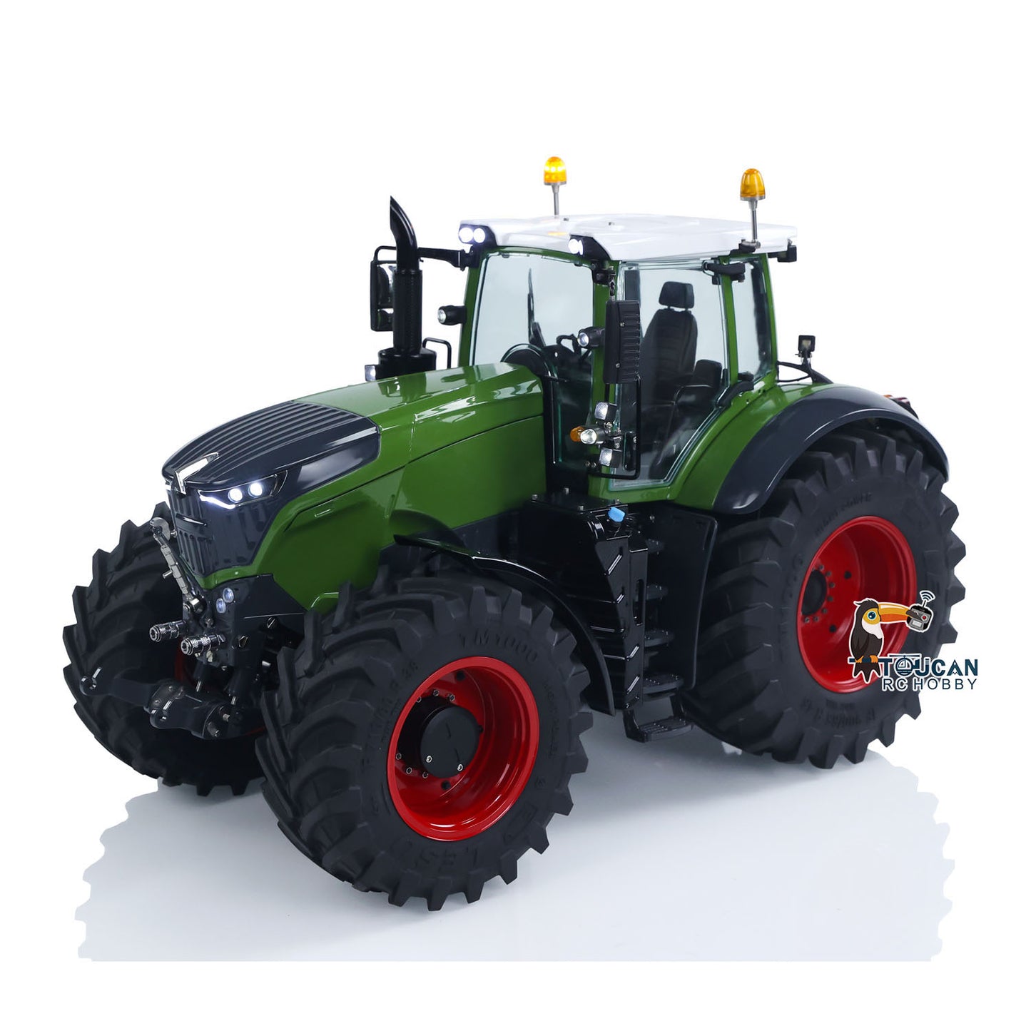 LESU AOUE 1050 4x4 1/14 Hydraulic Metal RC Tractor With Radio Battery Smoke Unit Upgrade Sound System