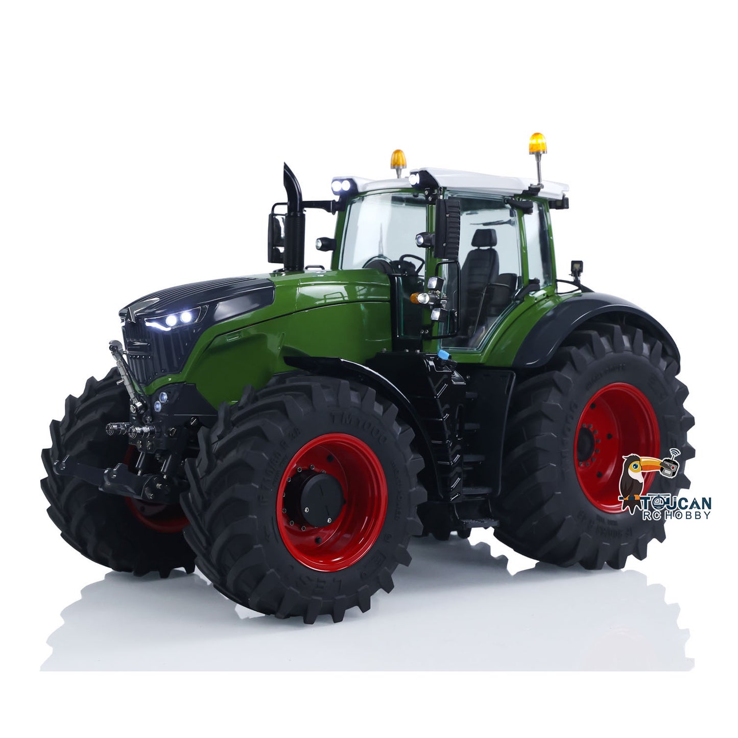 LESU AOUE 1050 4x4 1/14 Hydraulic Metal RC Tractor With Radio Battery Smoke Unit Upgrade Sound System