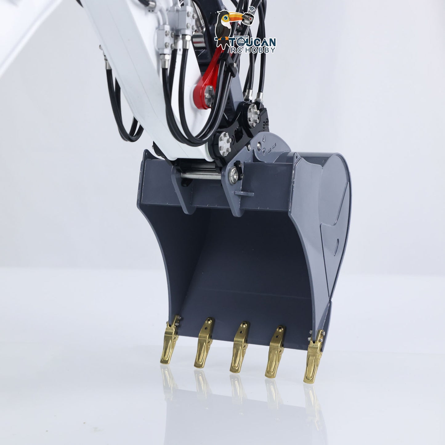 LESU LR960 KIT 1/14 RC Full Hydraulic Demolition Excavator Digging Arm DIY Model