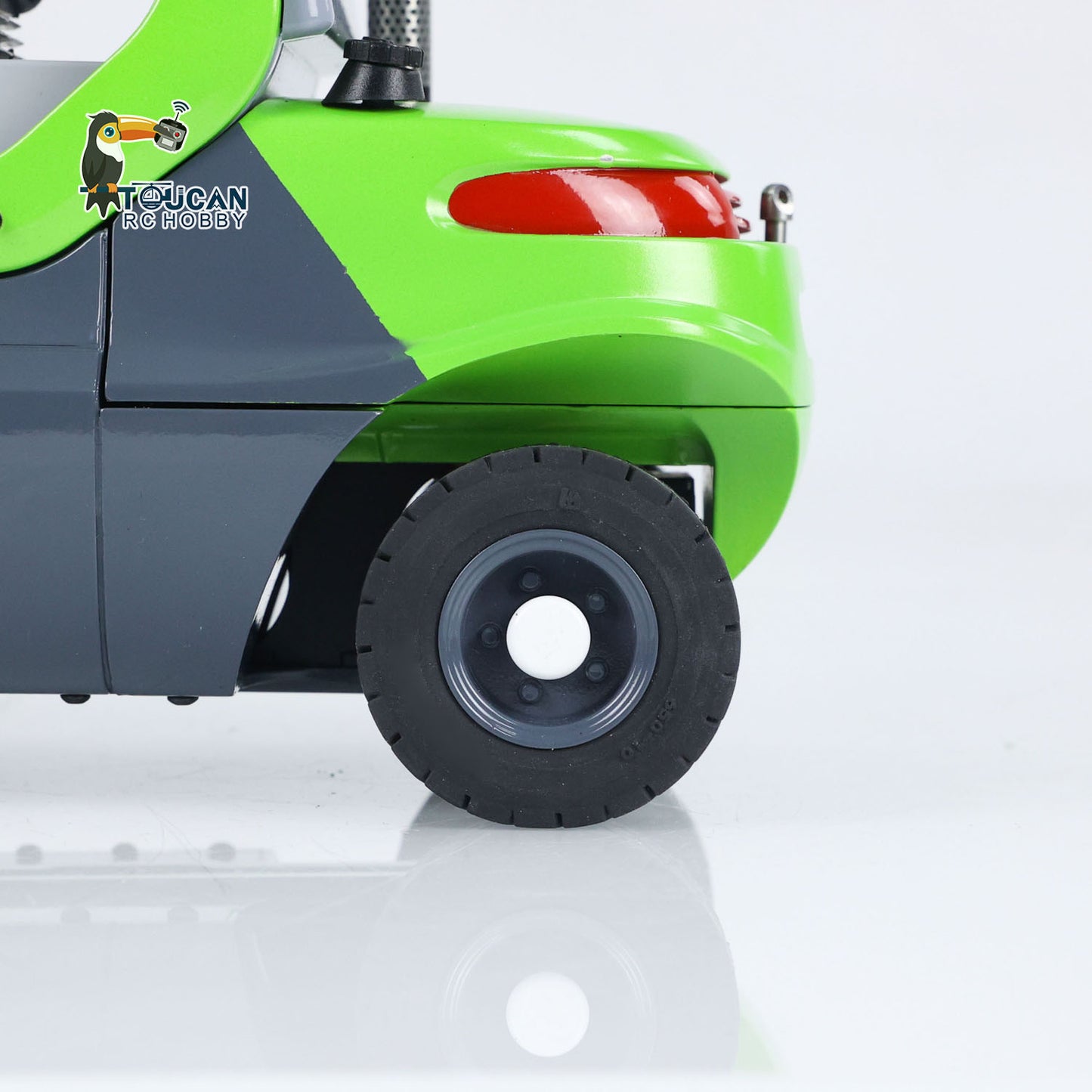 1/14 Hydraulic RC Forklift Wheeled Transfer Car Metal Construction Vehicles