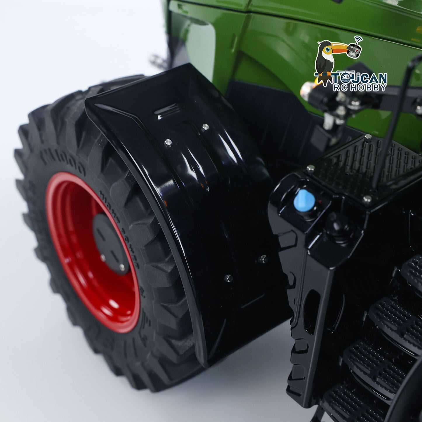 LESU AOUE 1050 4x4 1/14 Hydraulic Metal RC Tractor With Radio Battery Smoke Unit Upgrade Sound System