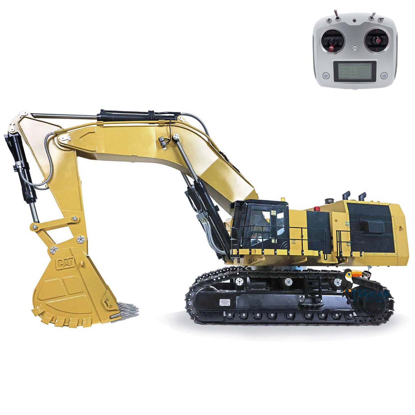 Pre-Order 1/14 Hydraulic RC Excavator 6015B Metal RC Heavy Duty Digger