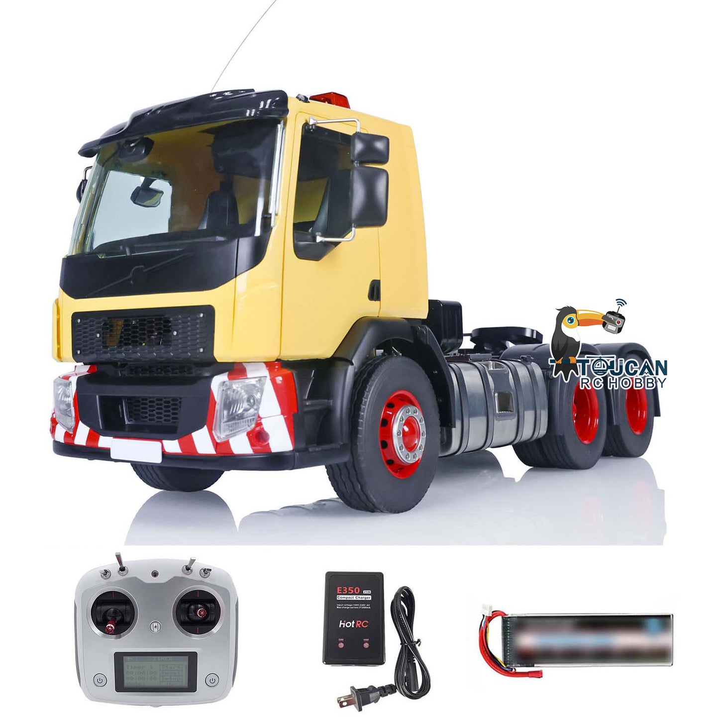 Camion tracteur télécommandé LESU 6x6 RTR Z0003 à l'échelle 1/14