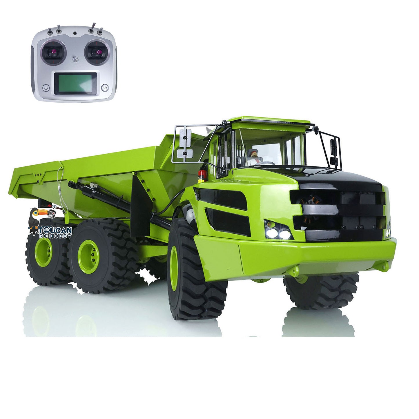 XDRC 1/14 PNP 6x6 Metallhydraulik A40G RC Knickgelenkter LKW-Muldenkipper