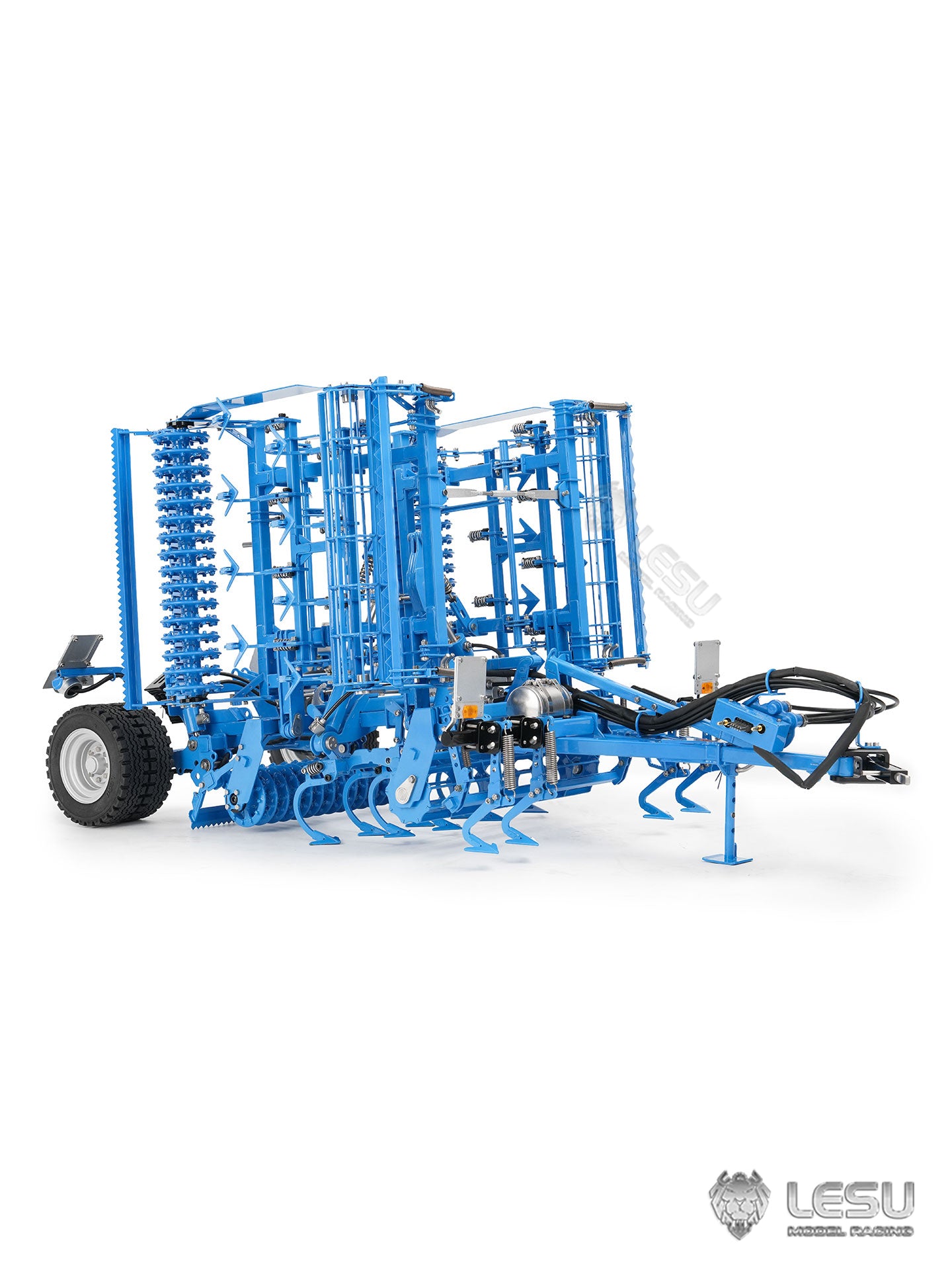 K500 Metal Seedbed Pre-sowing Soil Preparation Machine KIT for LESU 1/14 RC Hydraulic Agricultural Car Tractor AOUE 1050 Painted or Unpainted