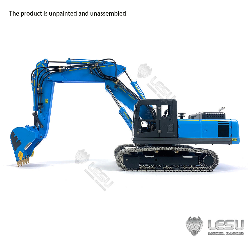 LESU 1/14 RC Hydraulische Bagger AOUE-ET36L 3-Arme Komatsu PC360 Elektrische Bagger Kits