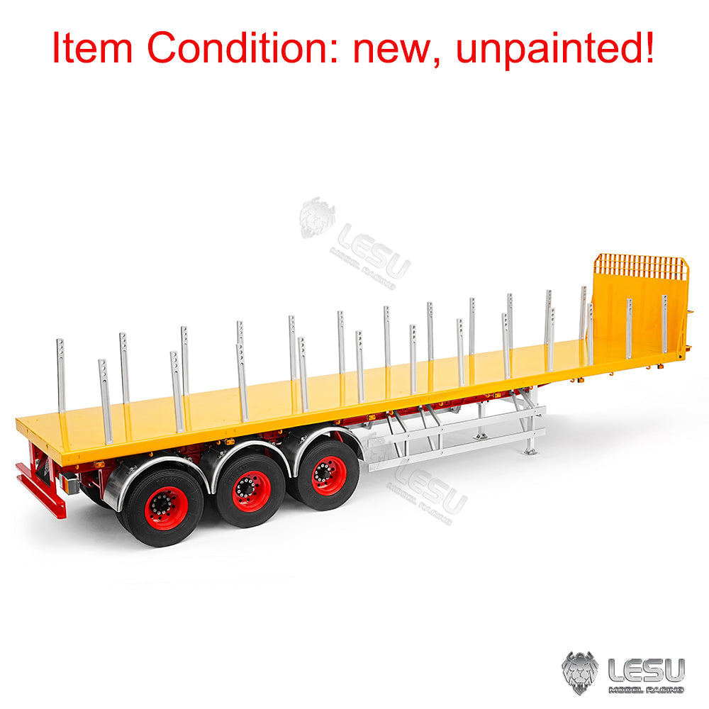 LESU 1/14 40FT Halbmetall-Anhänger/unbemalt