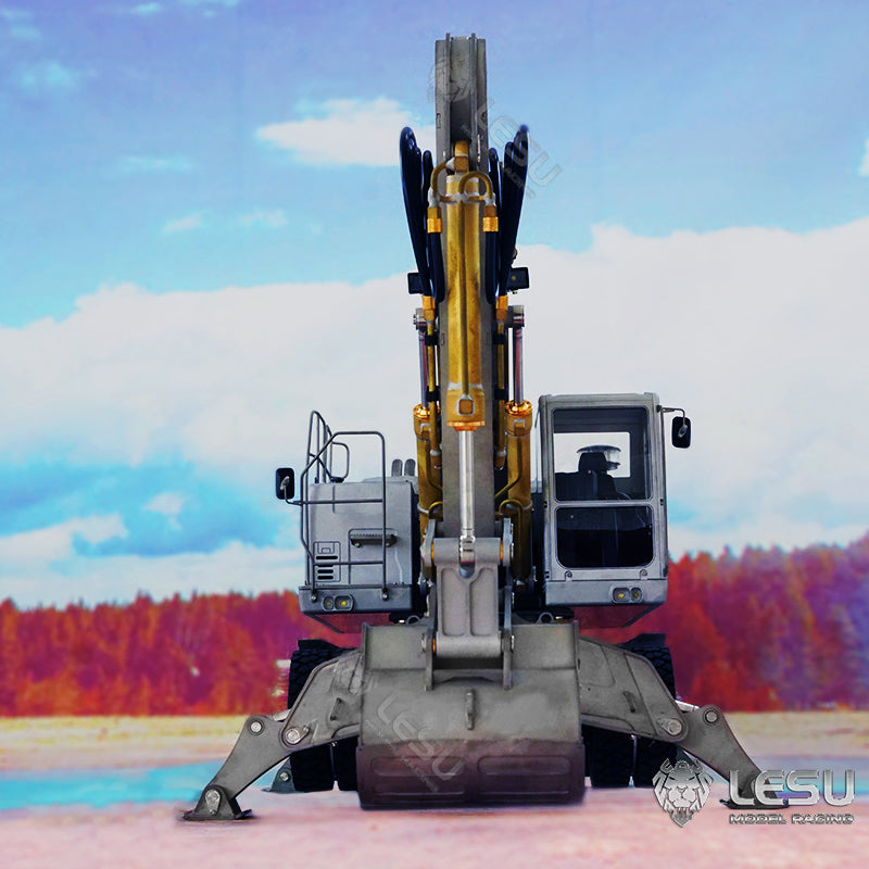 LESU 1/14 AOUE ET30H RC Excavateur hydraulique sur roues en métal A0006 KIT