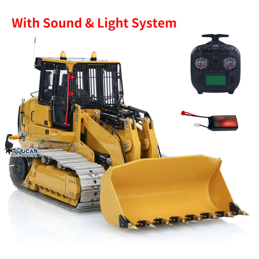 LESU 1/14 RC Hydraulic Loader 973K RTR Without Rear Plow Openable Bucket