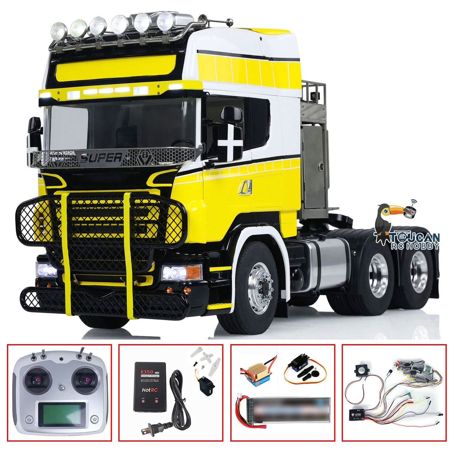 1/14 6x6 RC Sattelzugmaschine LESU G-6181 RTR PNP