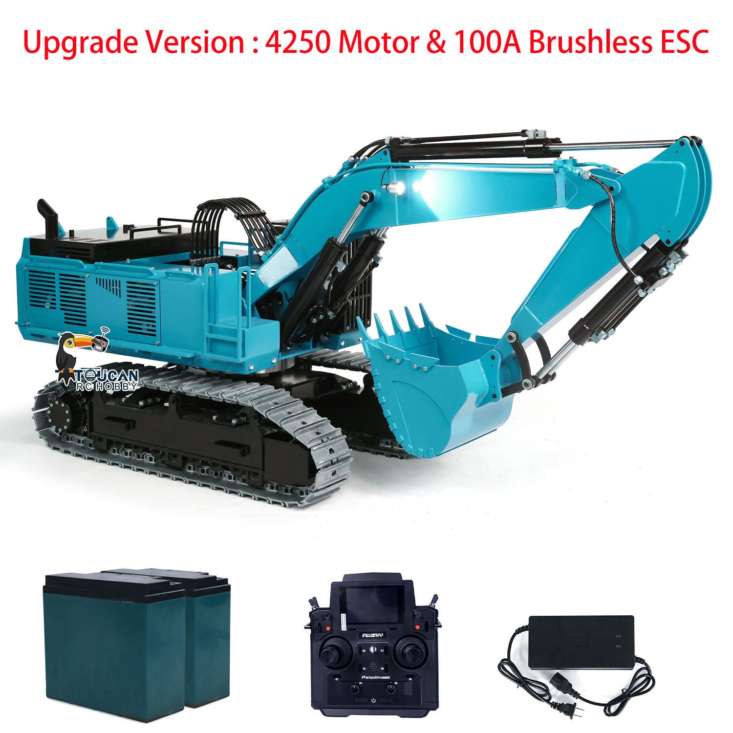 1 8 RC Hydraulic Excavators 385CF Smoke Unit