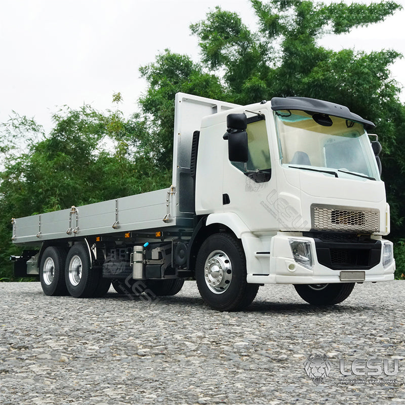 LESU 1/14 VM 6x4 RC Flatbed Truck Model Car TAMIYA Light System