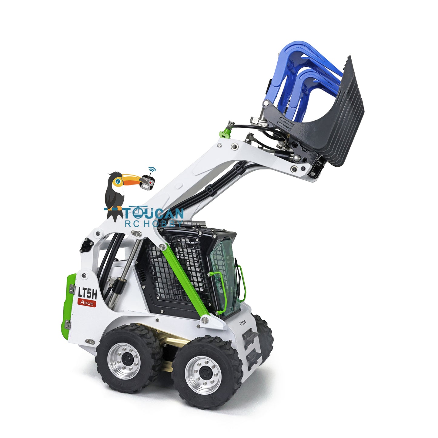 LESU 1/14 Chargeuse hydraulique sur pneus RC Aoue LT5H
