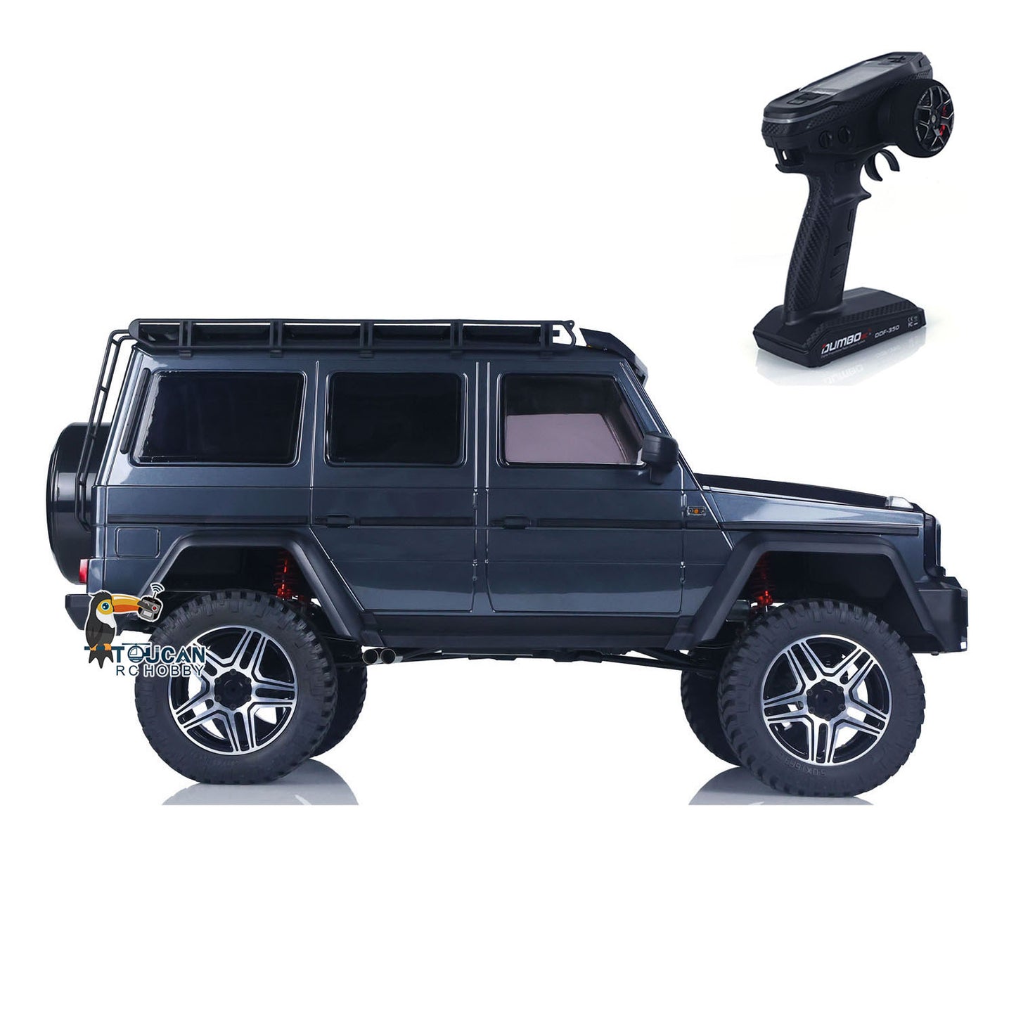 1/8 TRACTION HOBBY Off Road Car KM5 RC Crawler Portal Axle Differential Lock AWD 2Speed Gearbox 775 Brushed Motor