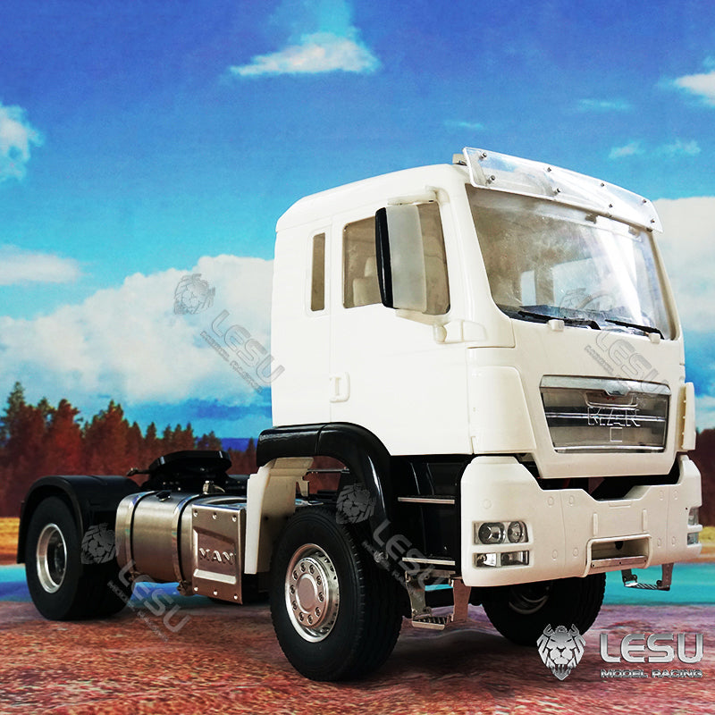 Cabine de camion tracteur LESU 1/14 échelle TGS 4*2 RC couleur