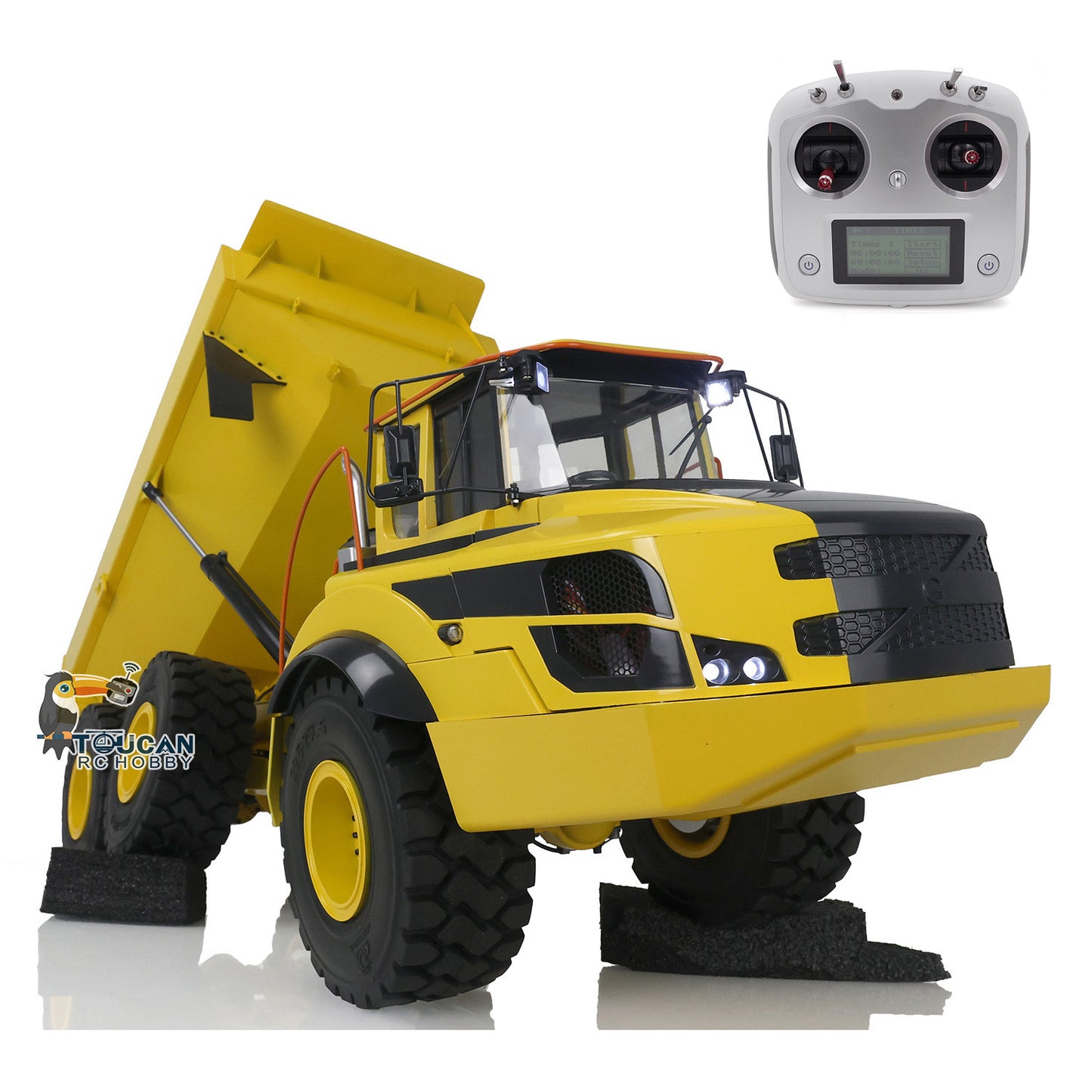 JDModel 1/14 E450C JDM 166 RC Hydraulischer Sattelschlepper