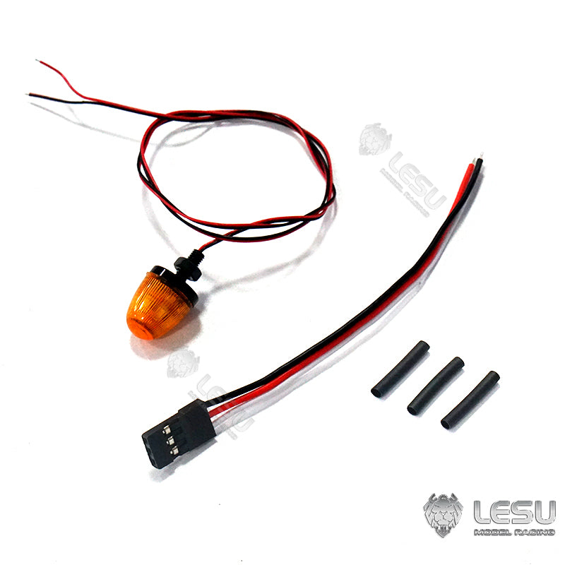 LESU Rotierenden Warnung Licht Telltale Lampe 1/14 RC DIY Für TAMIYA Traktor